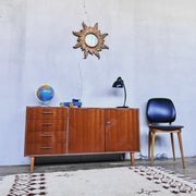 Vintage teak row from the 1960s