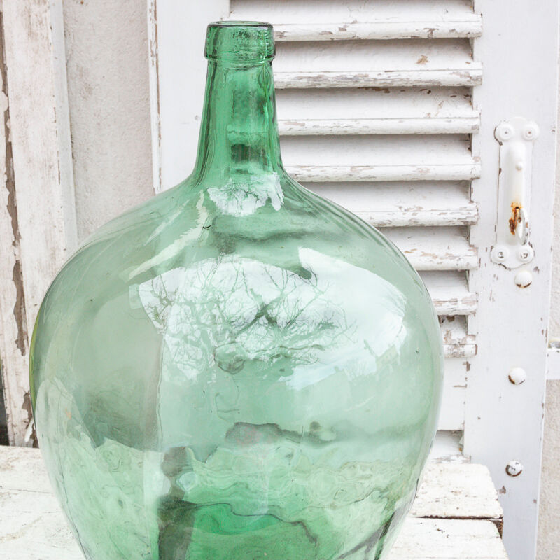 Green Ayelense demijohn 12 liters