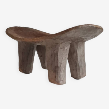 Senoufo vintage wooden stool circa 1960