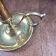 Old brass cellar rat, sliding candlestick 20 cm