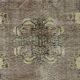 Turkish Anatolian Handmade Vintage Area Rug 202 cm x 110 cm