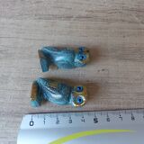 Set of two brass owls made in Greece
