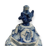 Delft earthenware vase XIXth