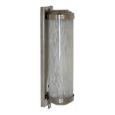 Vintage tubular glass wall light Clichy