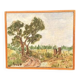 Original Swedish Oil on Canvas – “Rural Landscape” – Signed – Vintage