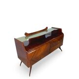 midcentury rosewood chest of drawers.