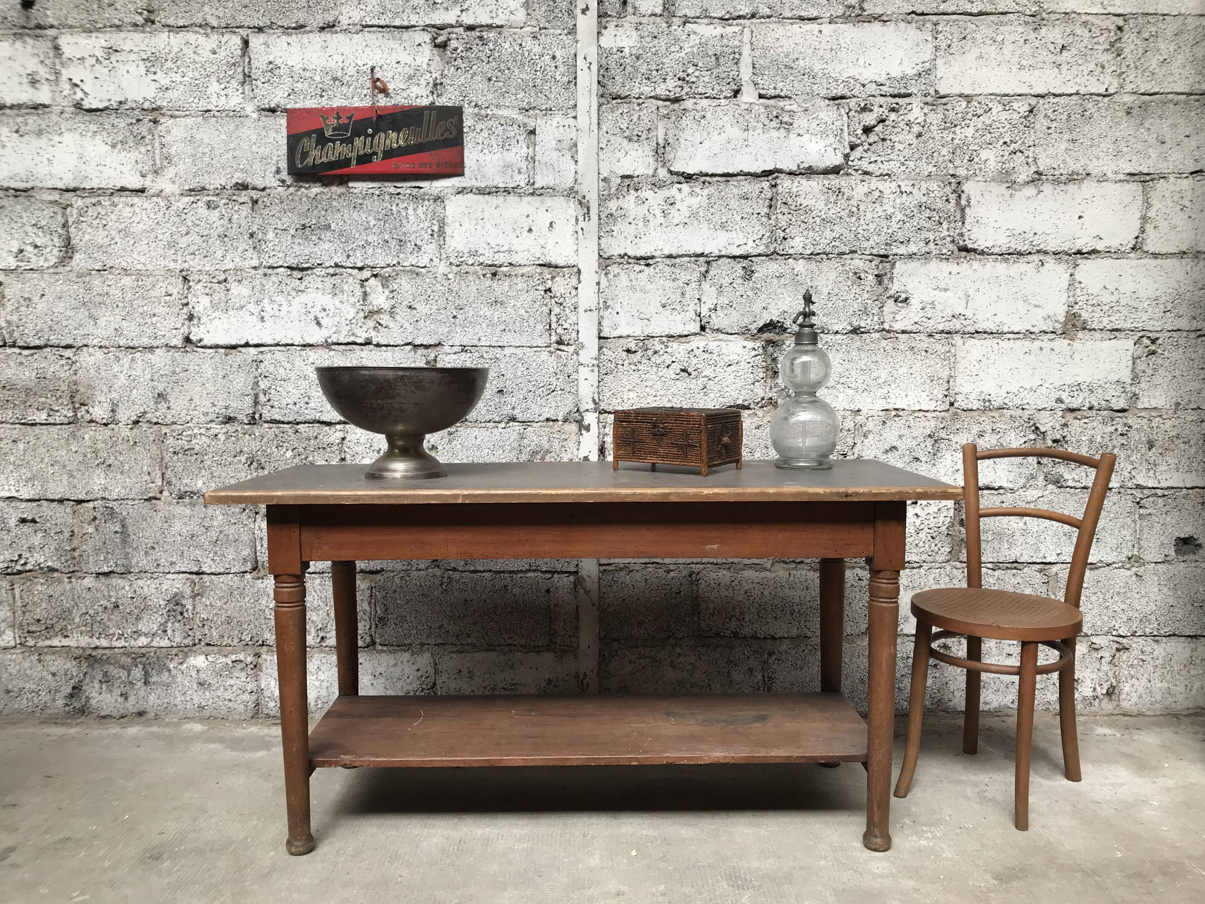 Old draper table early twentieth century