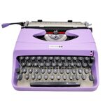 Typewriter underwood 18 lila light vintage revised new ribbon