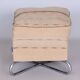 Tabouret Bauhaus original, construction chromée très inhabituelle, Tchéquie, années 1920