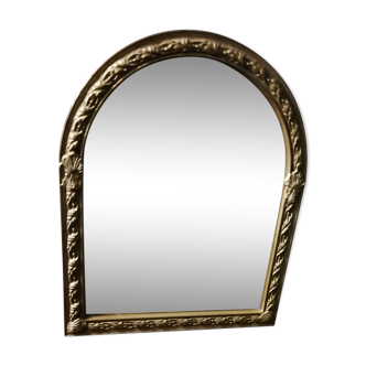 Golden mirror 48x60cm