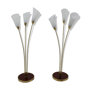 paire de lampes Art Déco