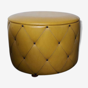 Stool Ottoman Oker vintage