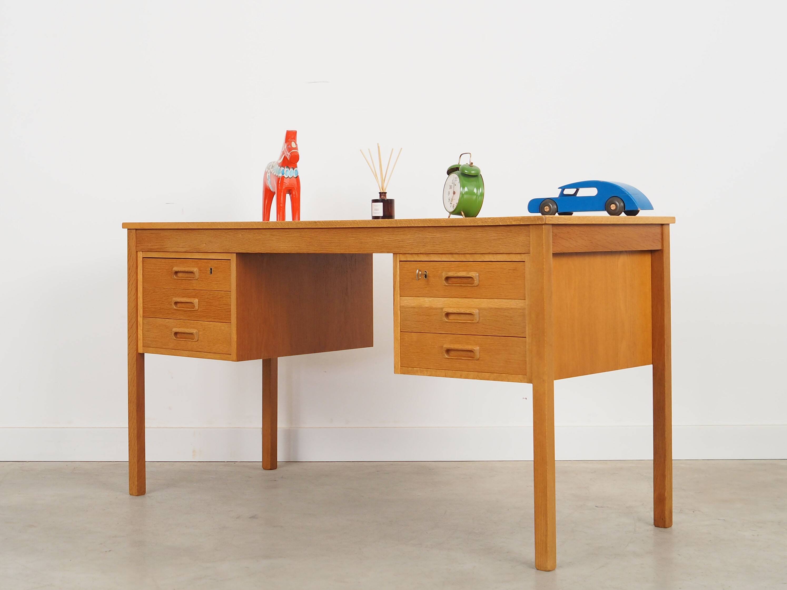 Ash desk, Danish design, 1970s, production: Denmark