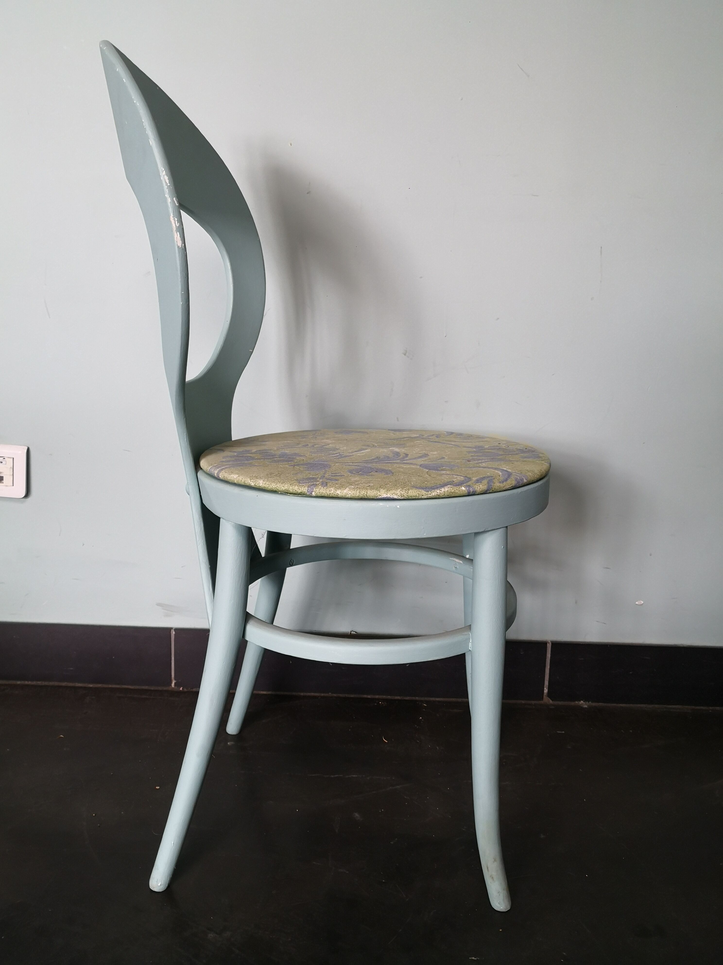 3 Bauman model bistro chairs seagull