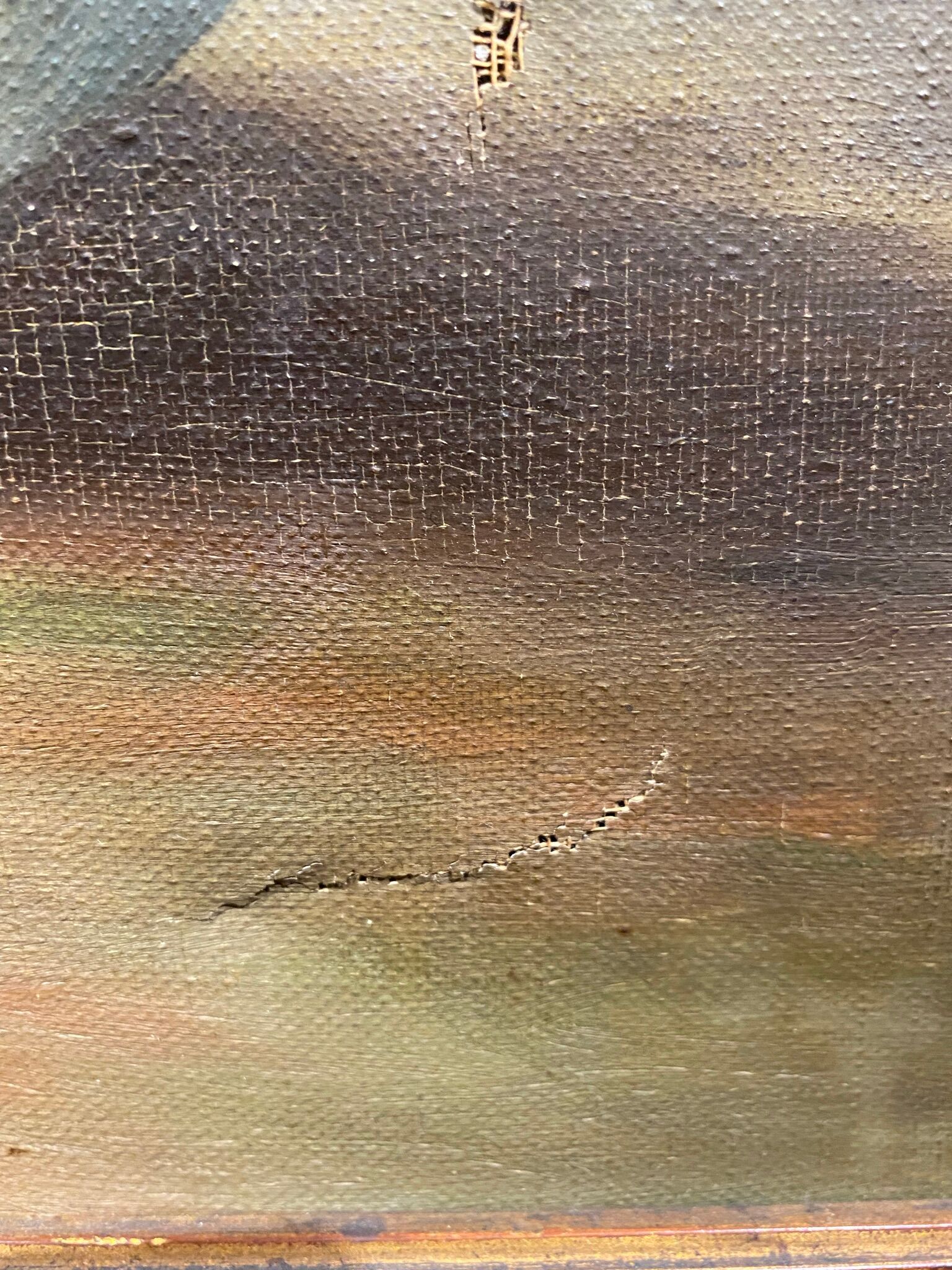 Old painting, bouquet of roses, late 19th, early 20th century