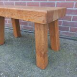 Vintage brutalist table