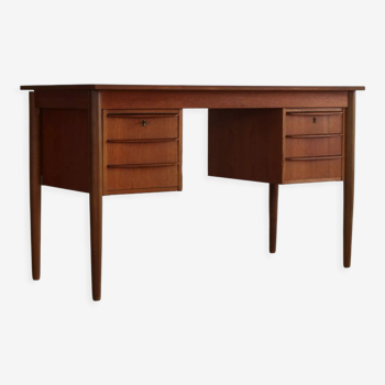 Danish teak desk, seventies