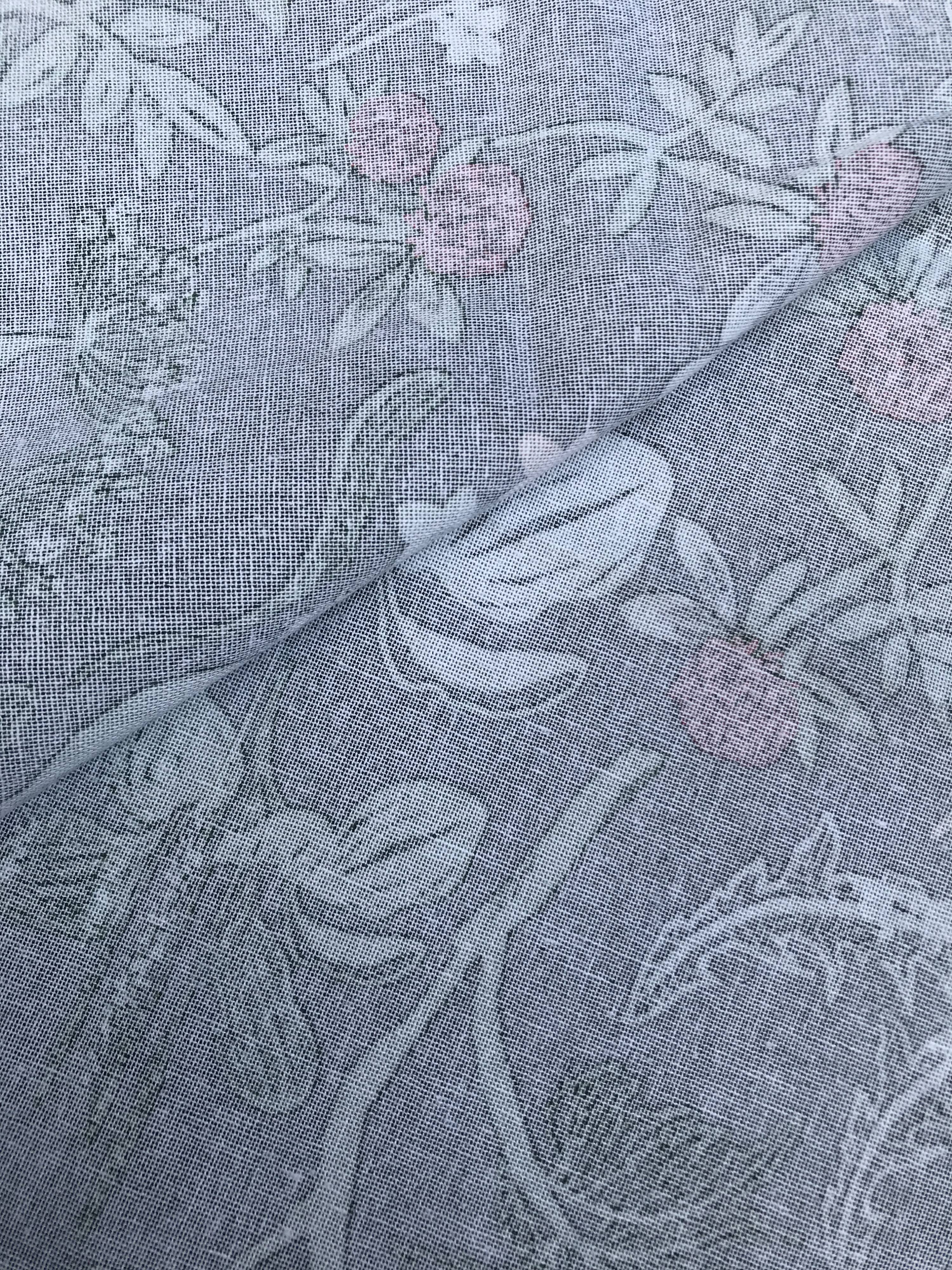 Field flowers tea towel