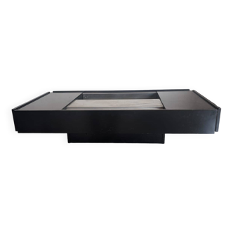Black Coffee Table  1970s