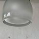 Heavy frosted glass pendant lamp by Staff, 1960s, Germany