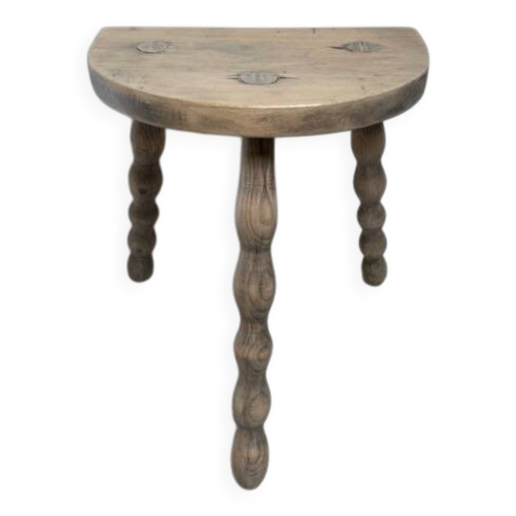 Small solid wood stool