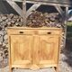 Renovated solid wood sideboard