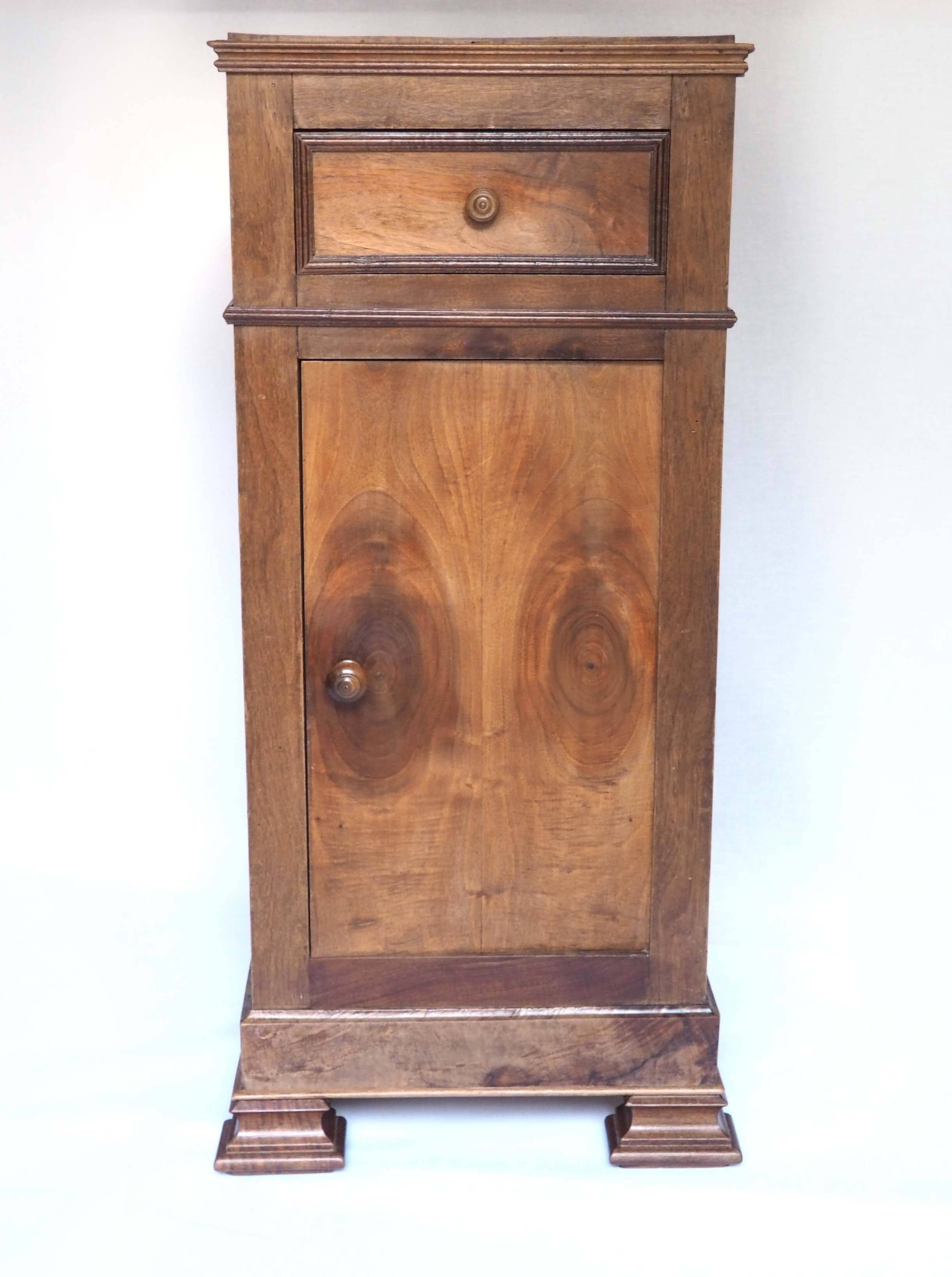 All-wood bedside table or storage unit