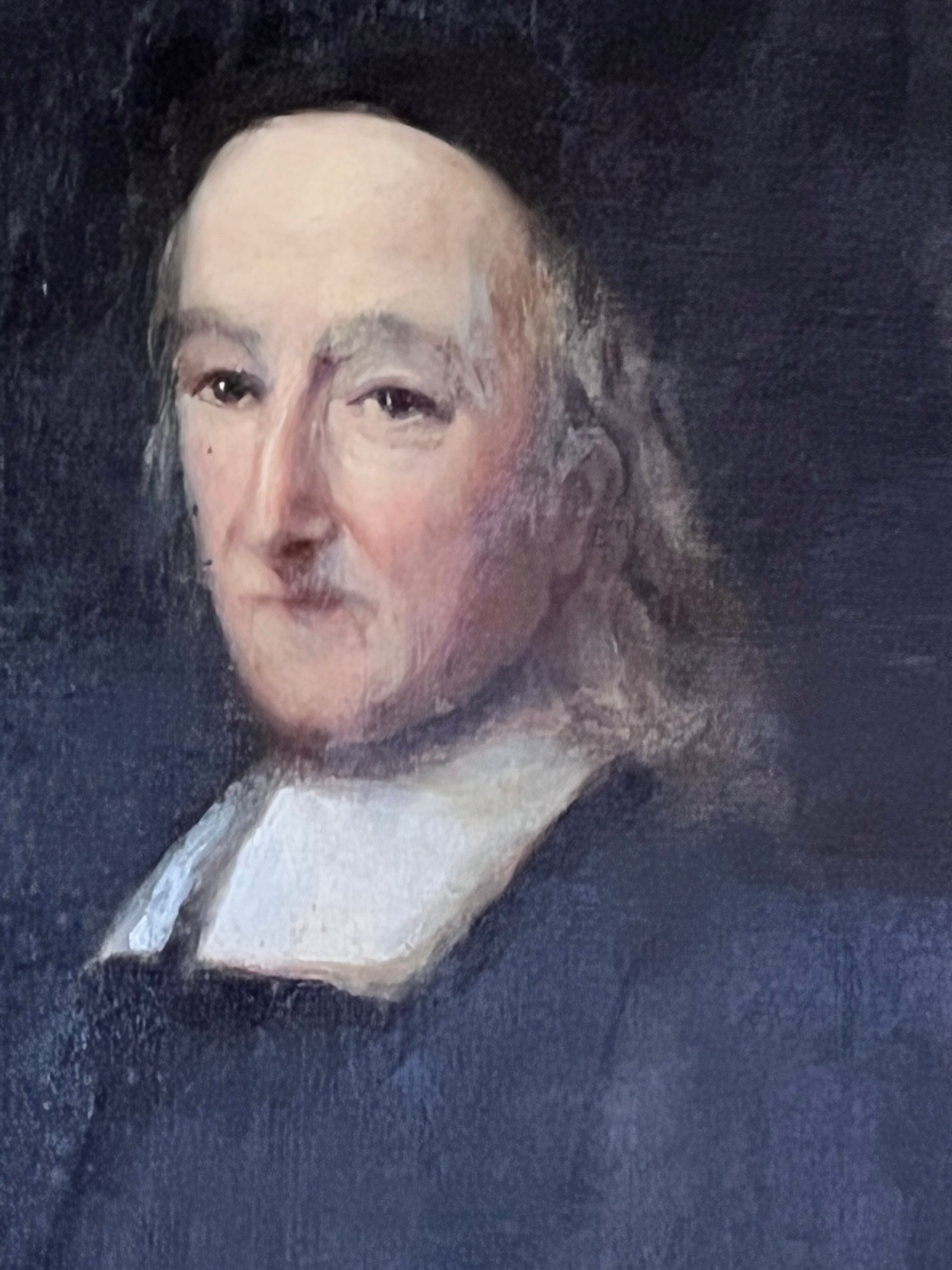 Old portrait painting 1800