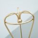 Brass & cast iron umbrella stand, 1950s