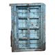 Old wooden door with frame