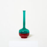 Gio Ponti Murano glass bottle for Venini Marandiana 1960