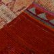 2x12 shades of pale orange vintage runner rug