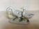 Trio of ceramic geese