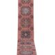Vintage Turkish hallway rug 77x661 cm