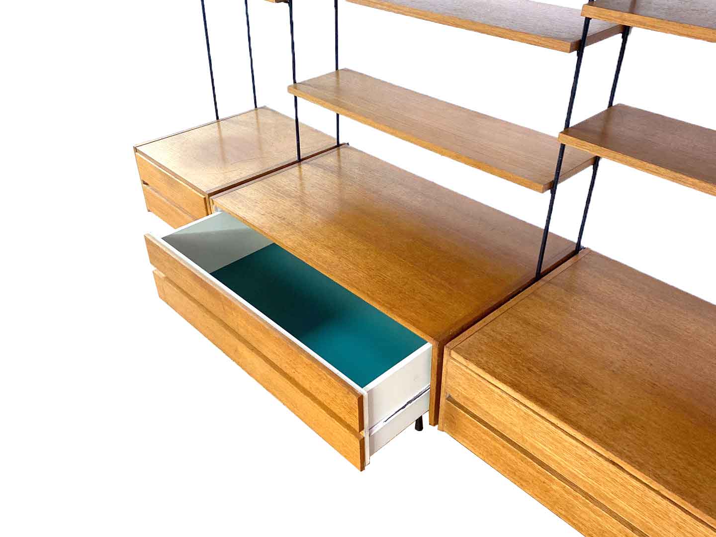 Vintage omnia wall unit by ernst dieter hilker, 1960s