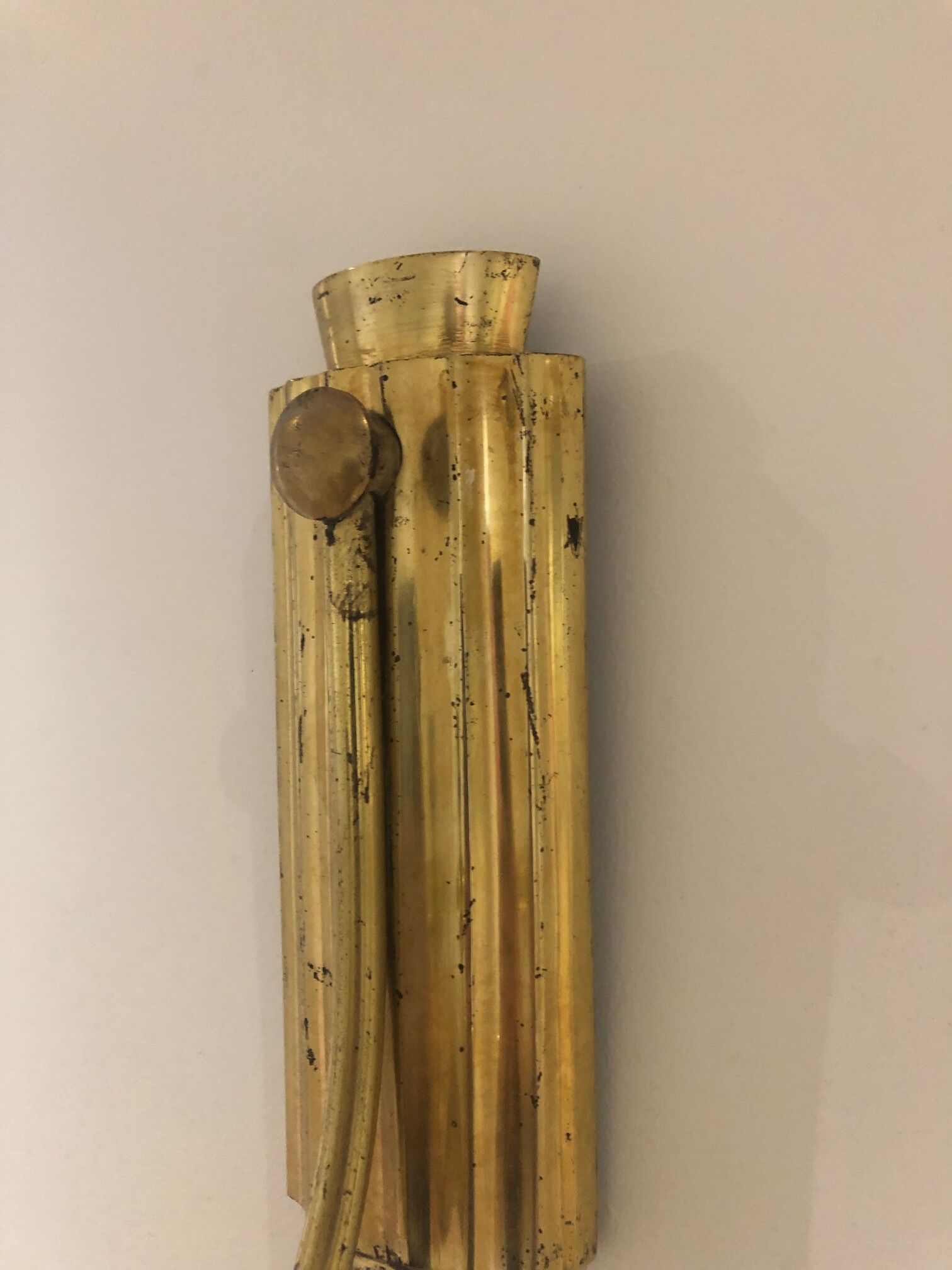 Art Deco sconces pair