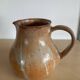 Trio of vintage stoneware jug vases