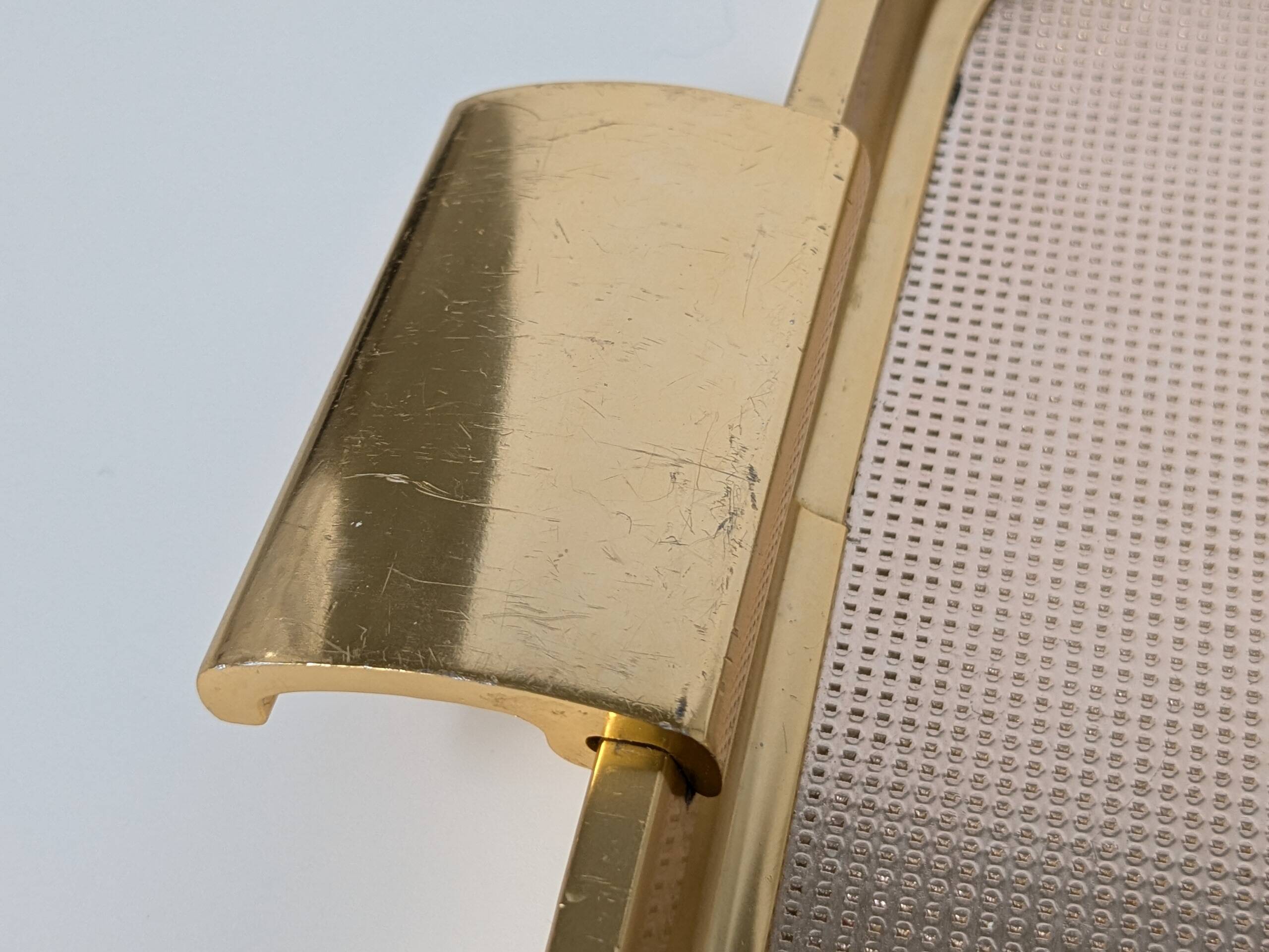 60s Cocktail Trays | Set of 2 | Gold Metal