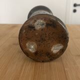 Vase en céramique noir signé de Gustave Tiffoche