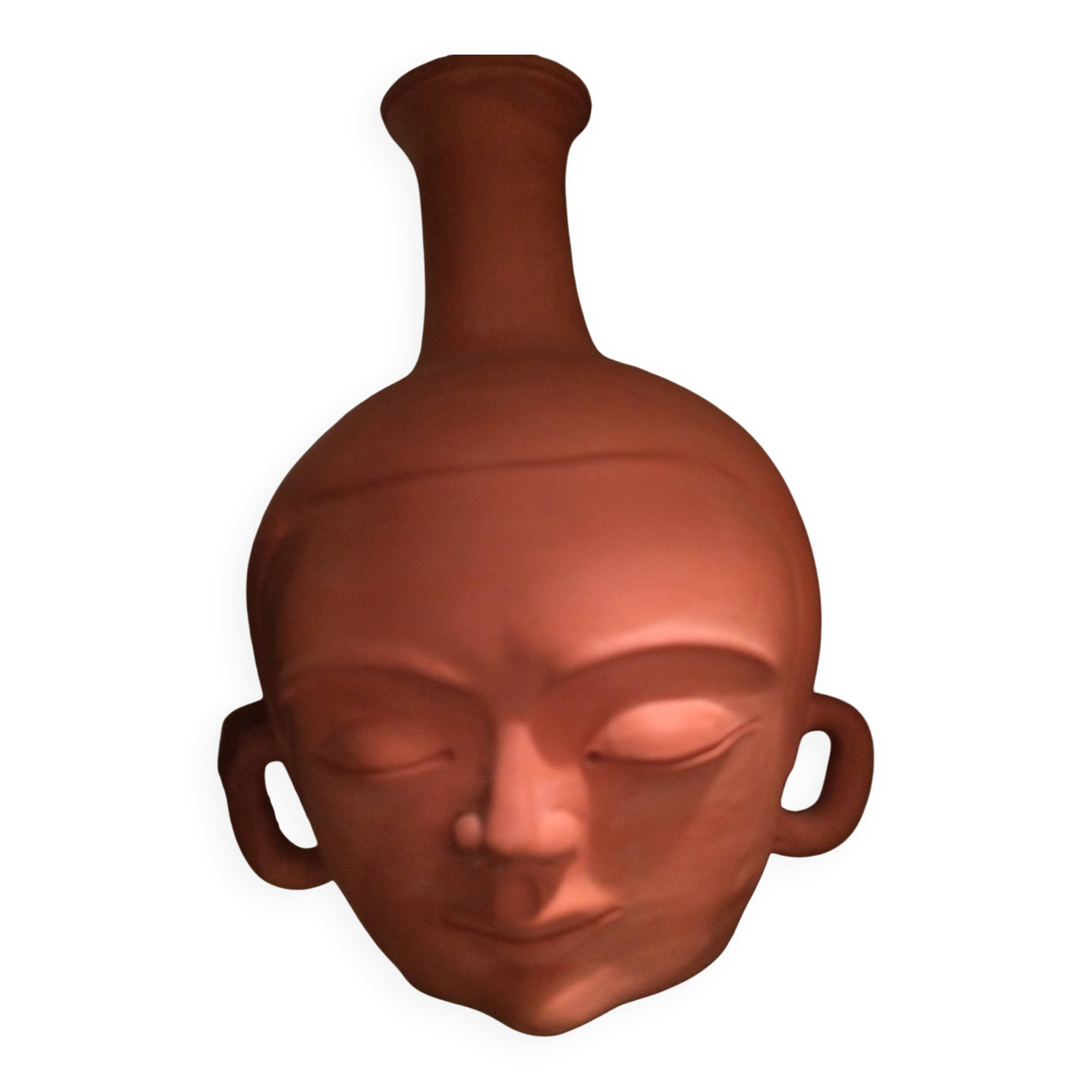 Unique ceramic piece by Jean Marais