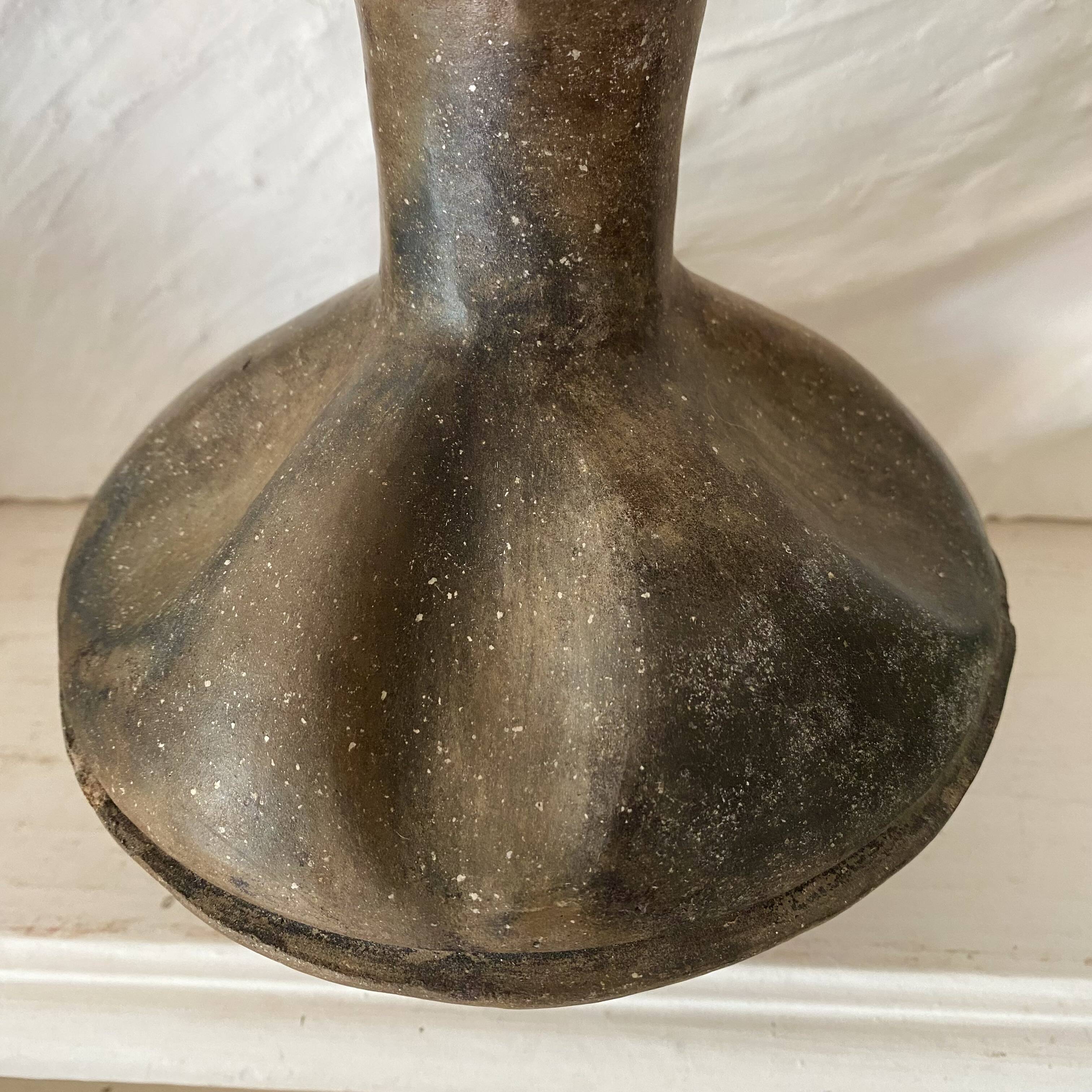 Ceramic vase, ethnic spirit, 1970s