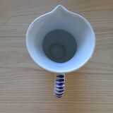 Pichet céramique HB Quimper, pot à lait, carafe, pichet vintage, en faïence française