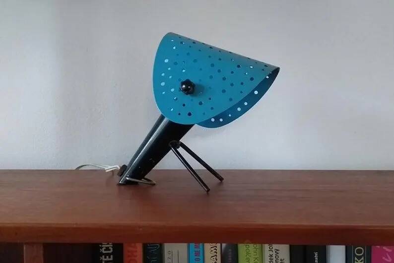Midcentury Table Lamp by Ernst Igl for Hillebrand, 1950s