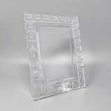 1960s crystal photo frame by rosenthal, made in germany