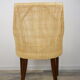 Lot de 6 chaises en rotin et bois