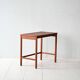 Table basse scandinave vintage en teck, années 1950-60
