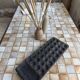 Dining table tiled 1950 dlg Capron