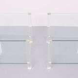 Raventos set side tables 1980s italy