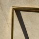 Old gilded wooden frame gilded with 19th century gold leaf