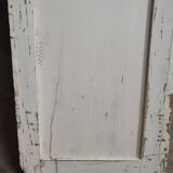 Weathered wooden locker